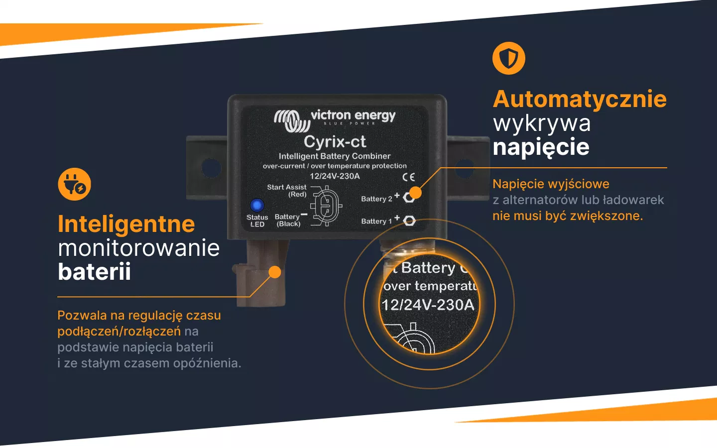 Cyrix-ct 12/24-230 Separator akumulatorów