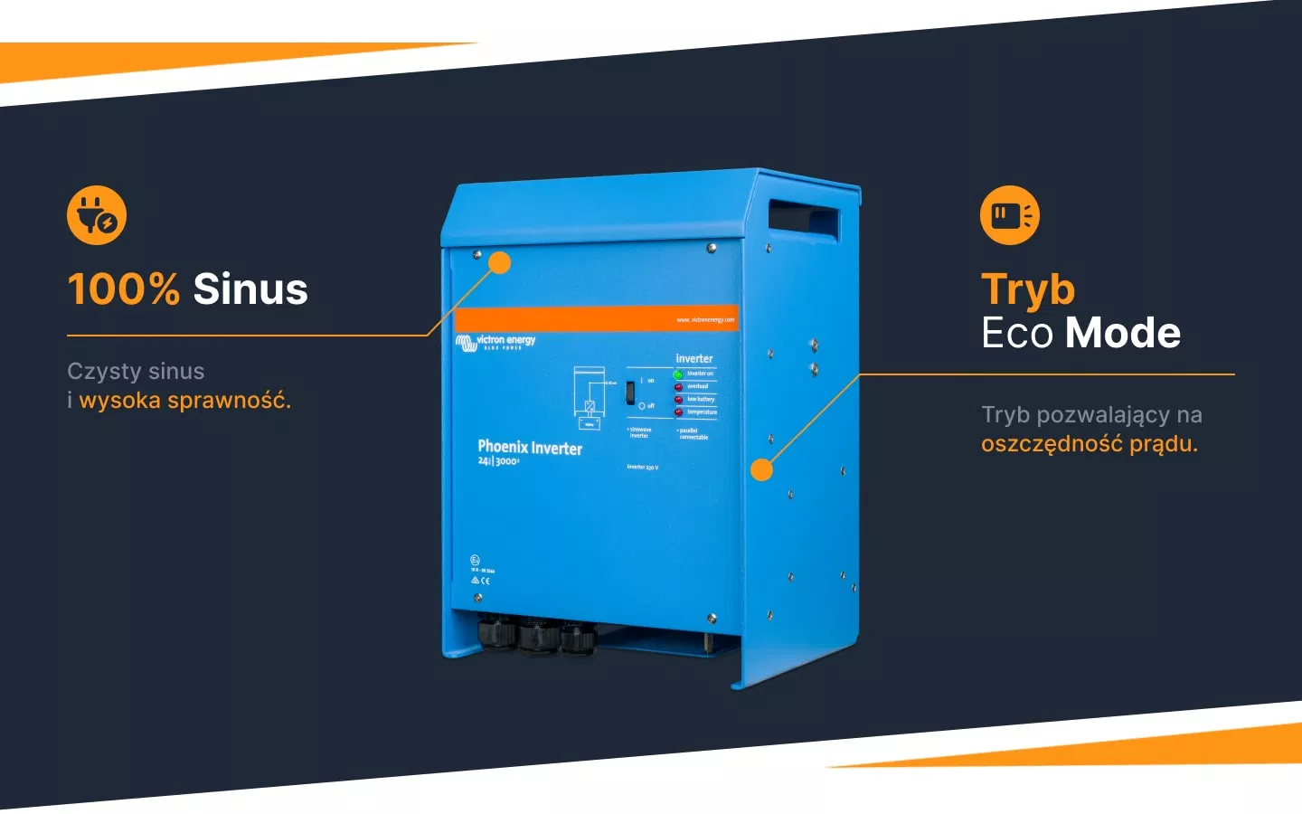 Przetwornica napięcia Victron Energy Phoenix Inverter 24V/3000VA