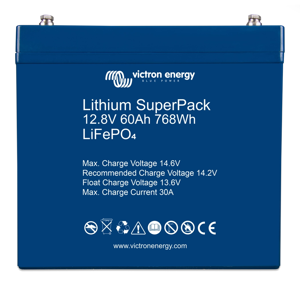 Akumulator LiFePO4 SuperPack 60Ah 12V