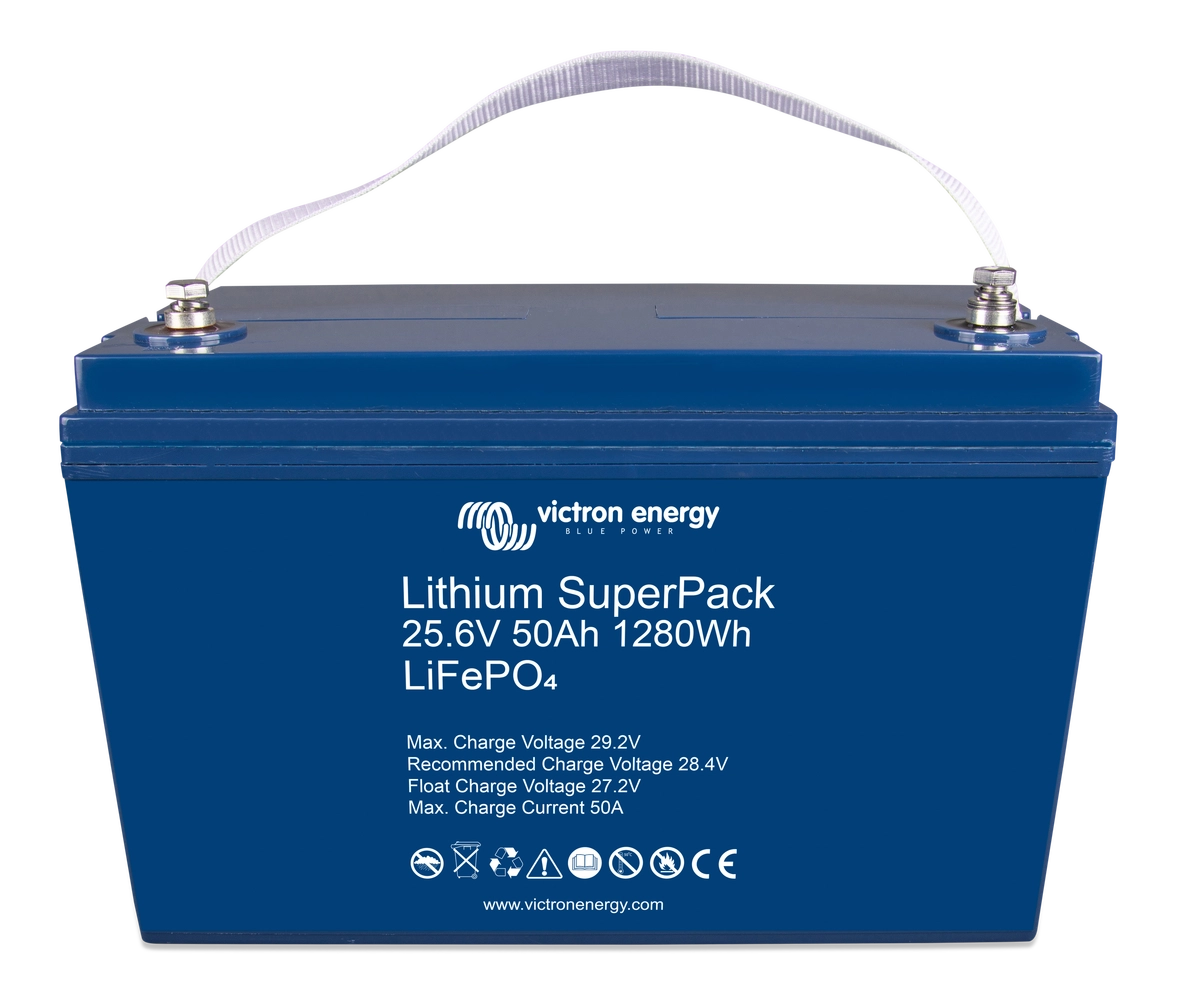 Akumulator LiFePO4 SuperPack 50Ah 25,6V