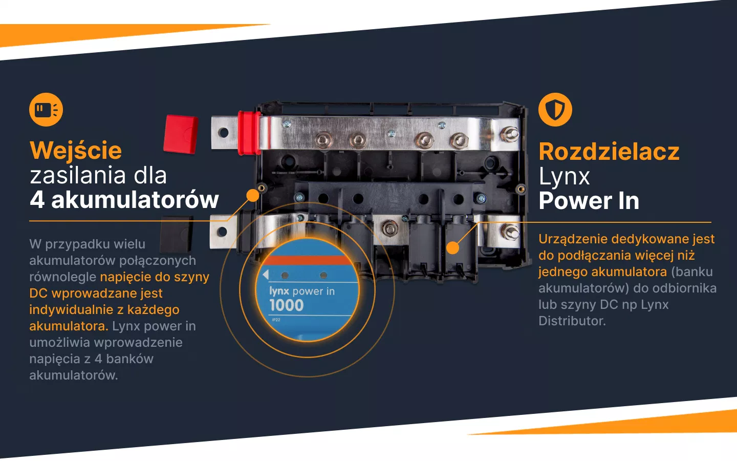Rozdzielacz Lynx Power In(M10)