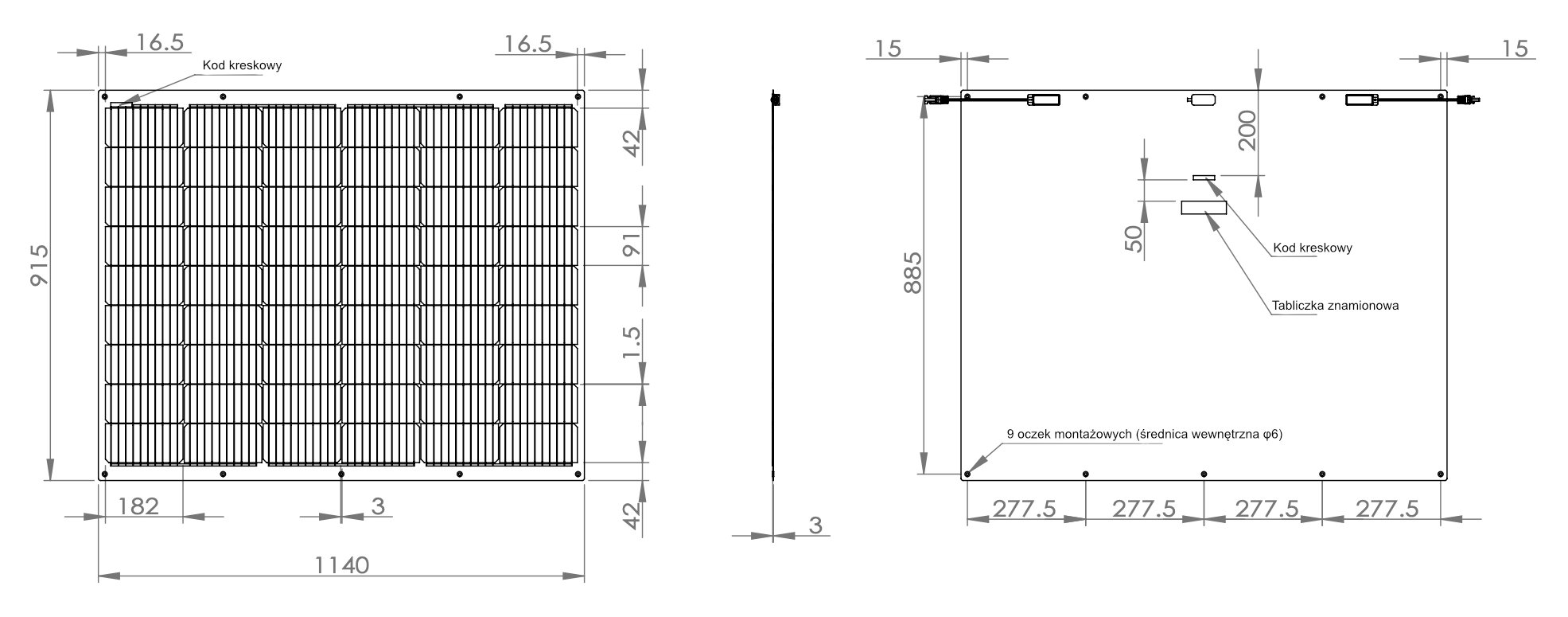 Panel słoneczny EPEVER 150W
