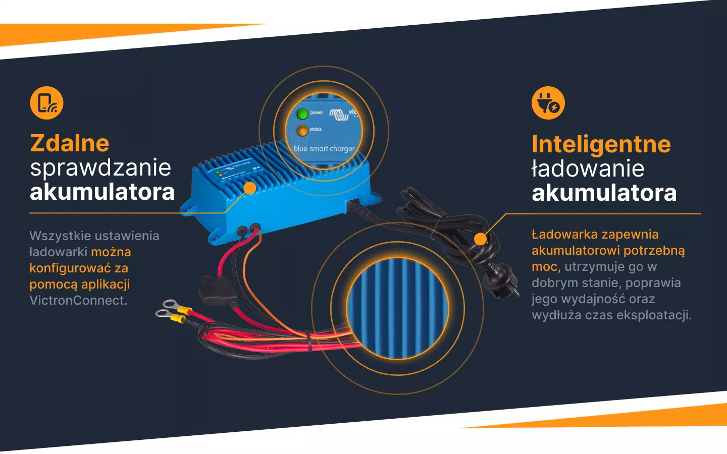 Informacja o ładowarce Blue Smart IP67