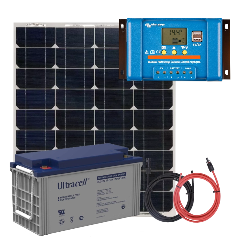 zestaw akumulator - 55w, akumulator zelowy 75Ah