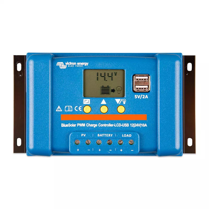 Panel słoneczny 190W i akumulator żelowy 110Ah z regulatorem LCD