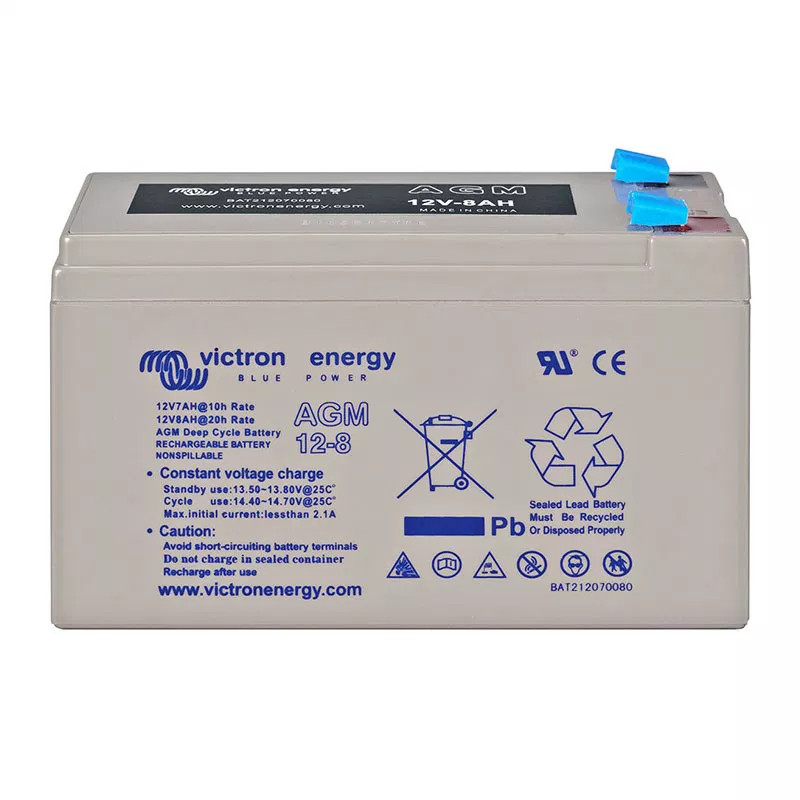Panel słoneczny 20W i akumulator AGM 8Ah z regulatorem LCD