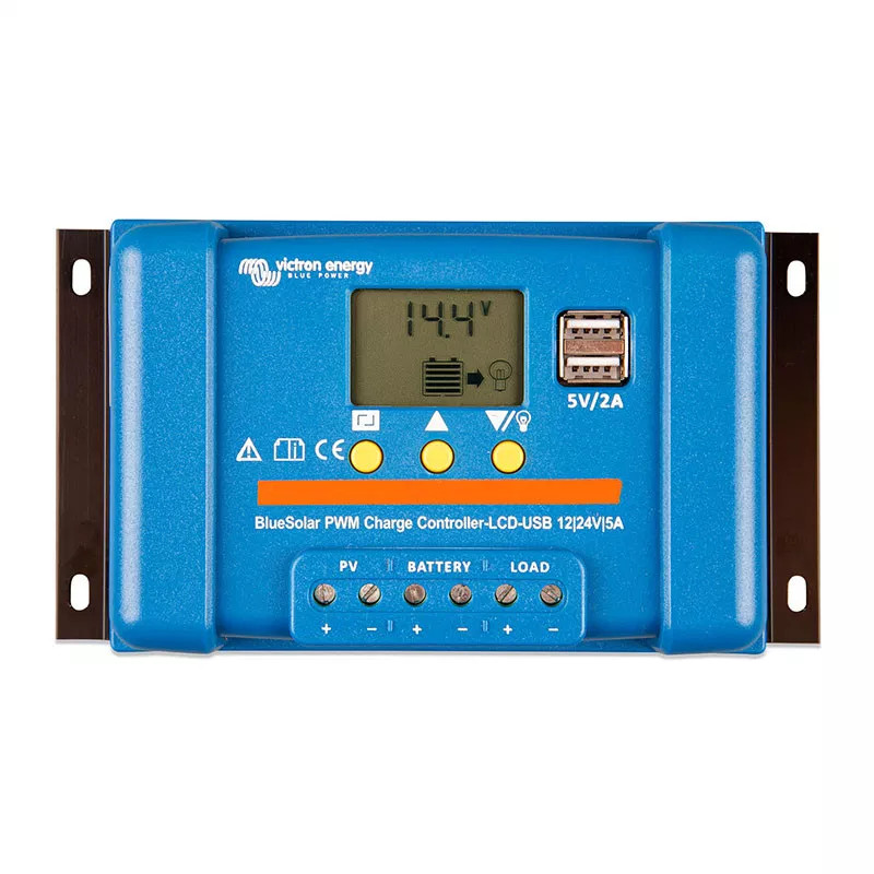 Panel słoneczny 55W z regulatorem ładowania 5A