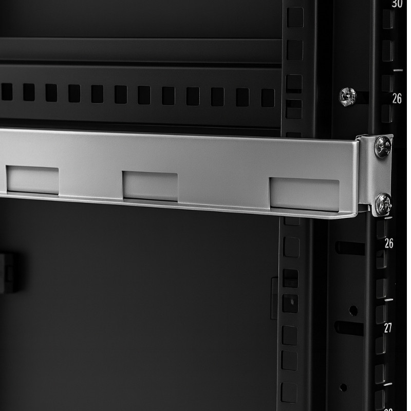 Szyny montażowe do szafy RACK 2U Blacktec 445-700mm
