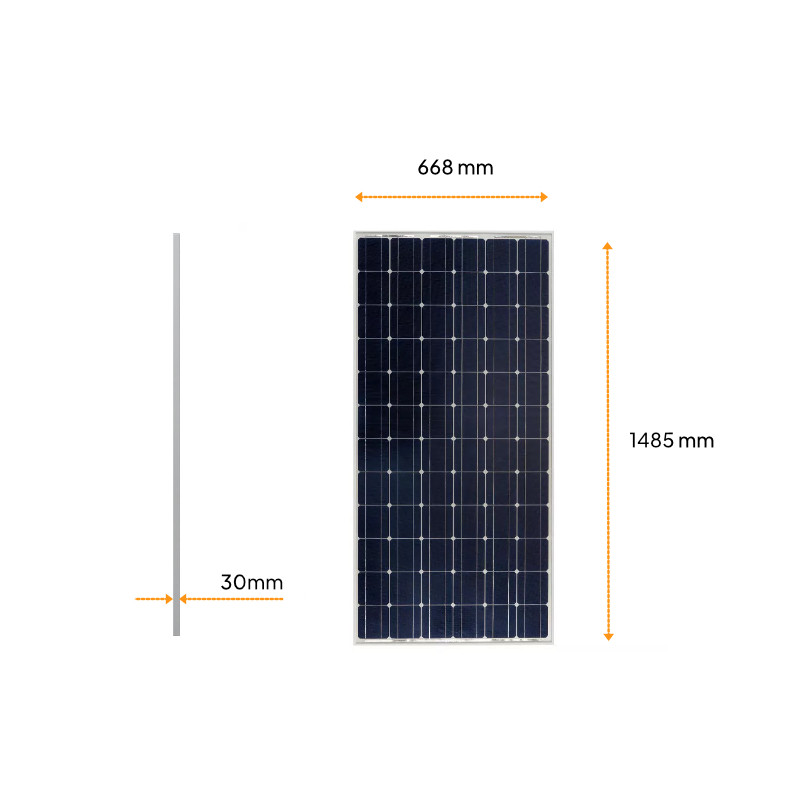 Panel słoneczny 185W Monokrystaliczny