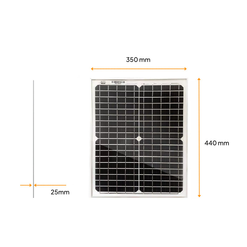 Panel słoneczny 20W Monokrystaliczny