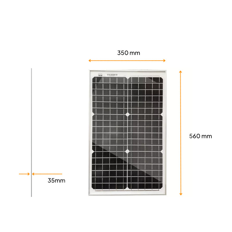Panel słoneczny 30W Monokrystaliczny