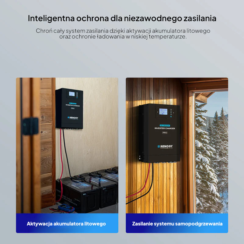 Inwerter Ładowarka Renogy Pro 12V 3000W HF